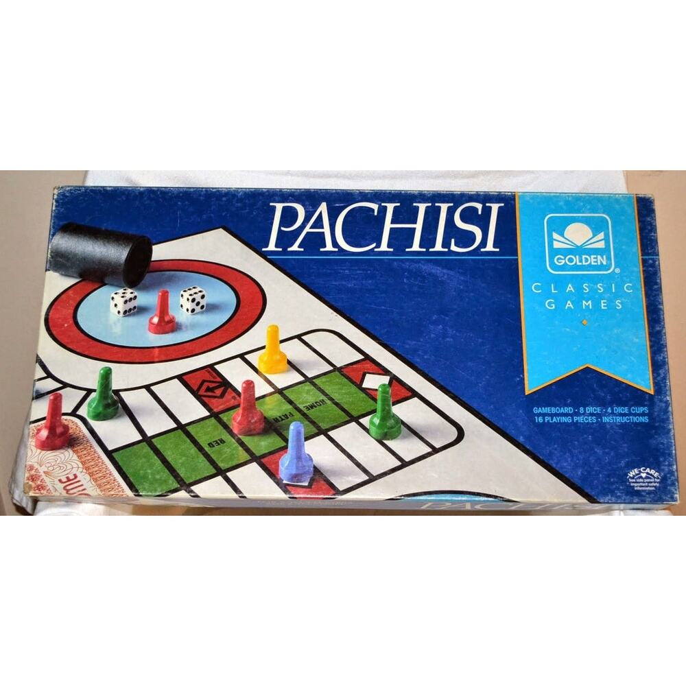 1993 Pachisi Board Game #4869-1 Classic Games As Is